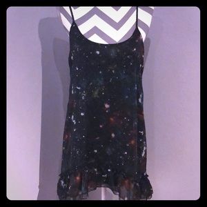 Splatter print baby doll dress. Never worn.